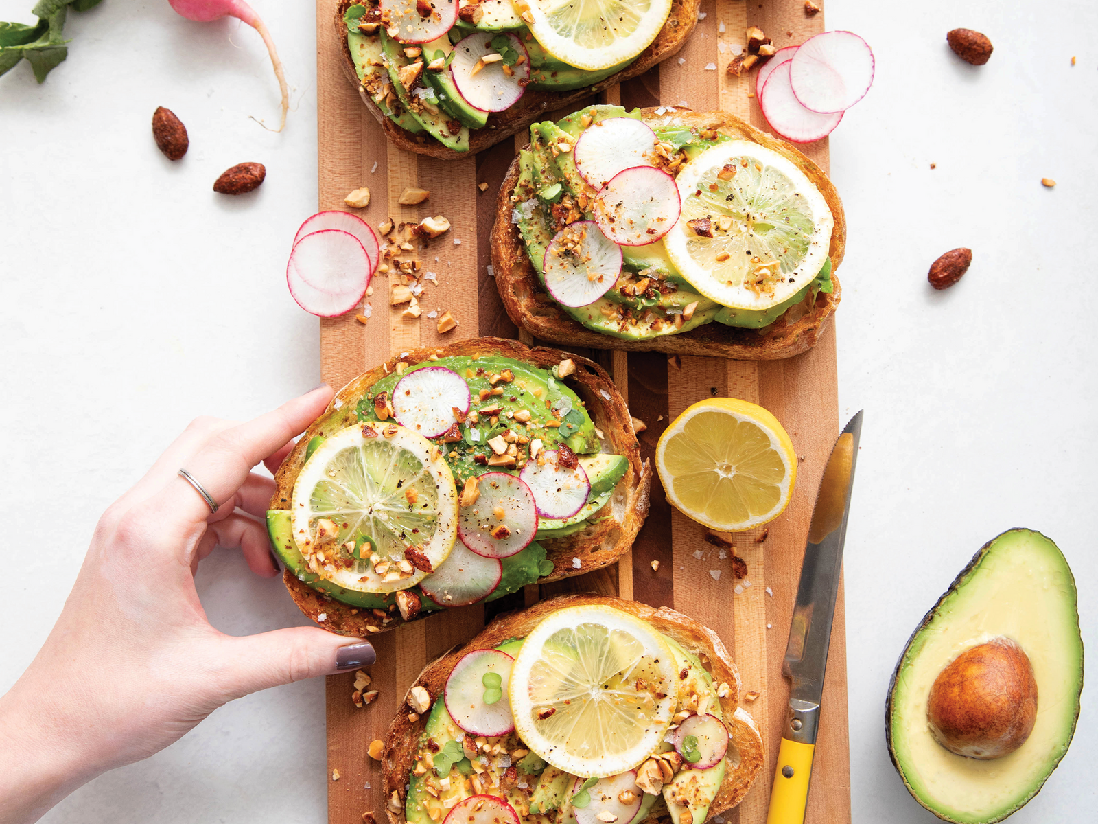 Santé Nuts Toast Ideas