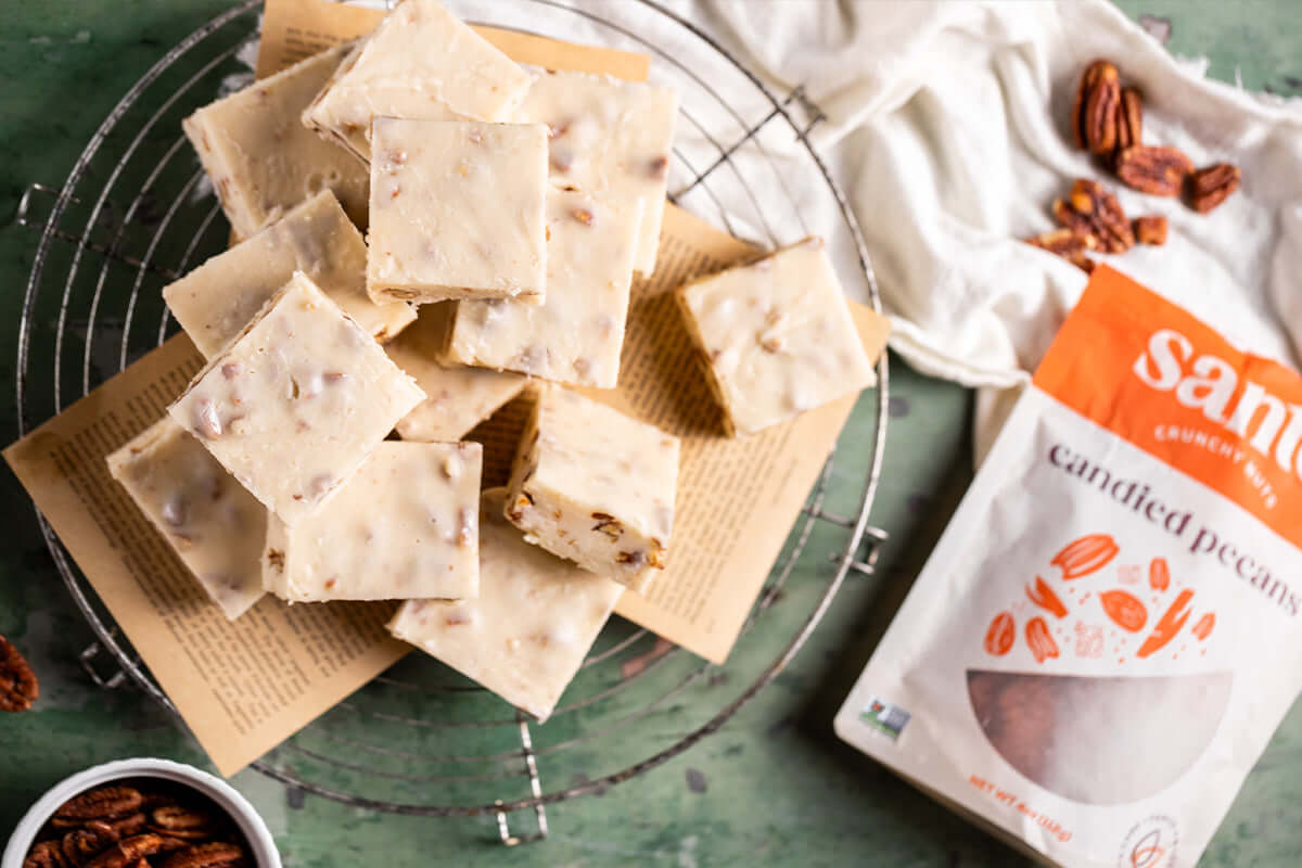 Santé Nuts - Butter Fudge with Candied Pecans