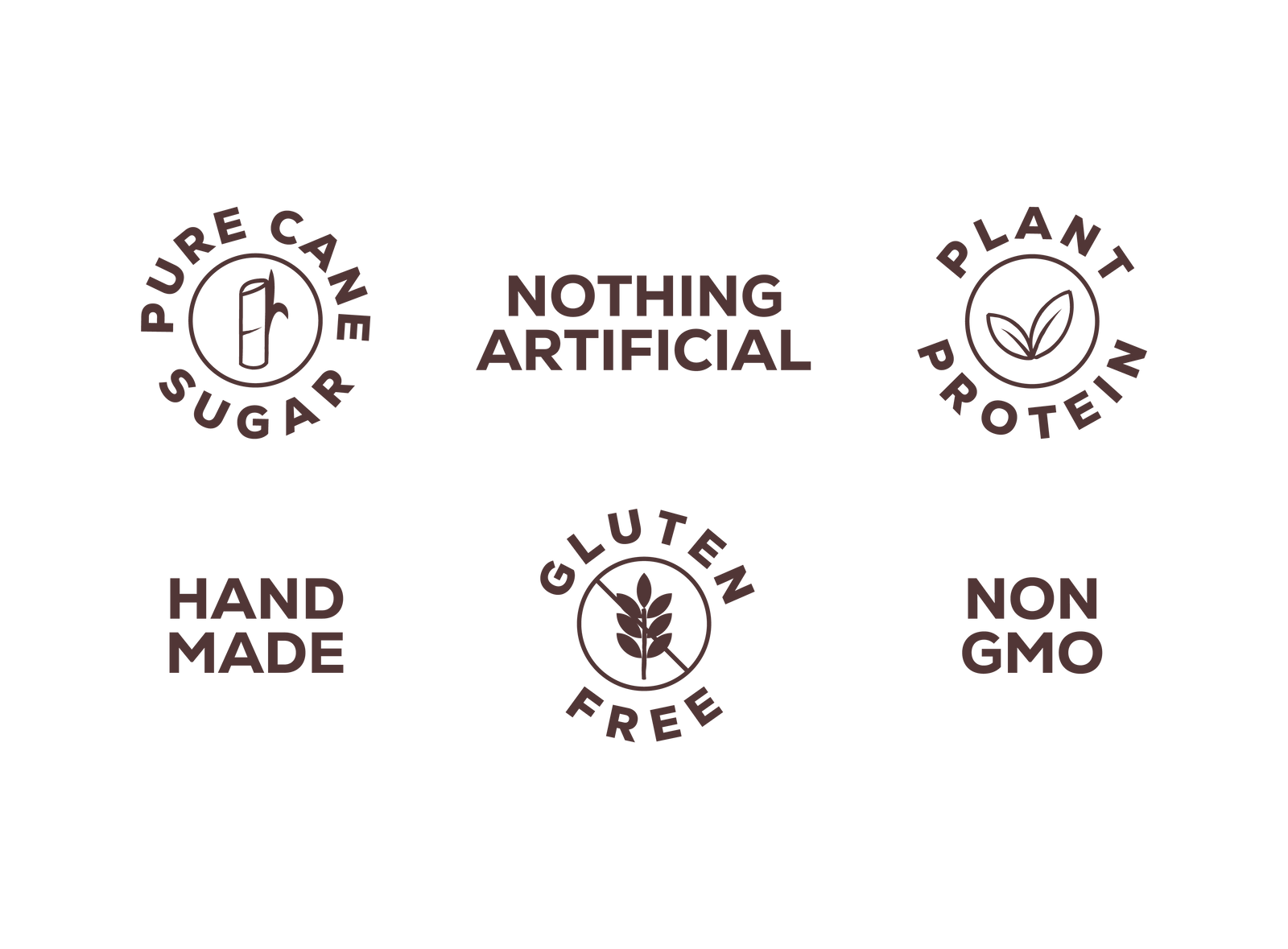 Santé Nuts badges