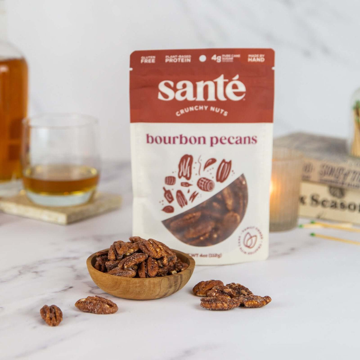 Santé Nuts - Bourbon Pecans_2