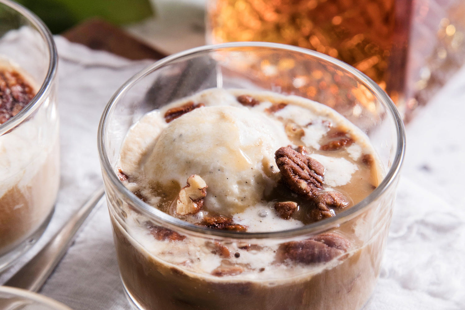 Santé Nuts - Bourbon Coffee Affogato Recipe