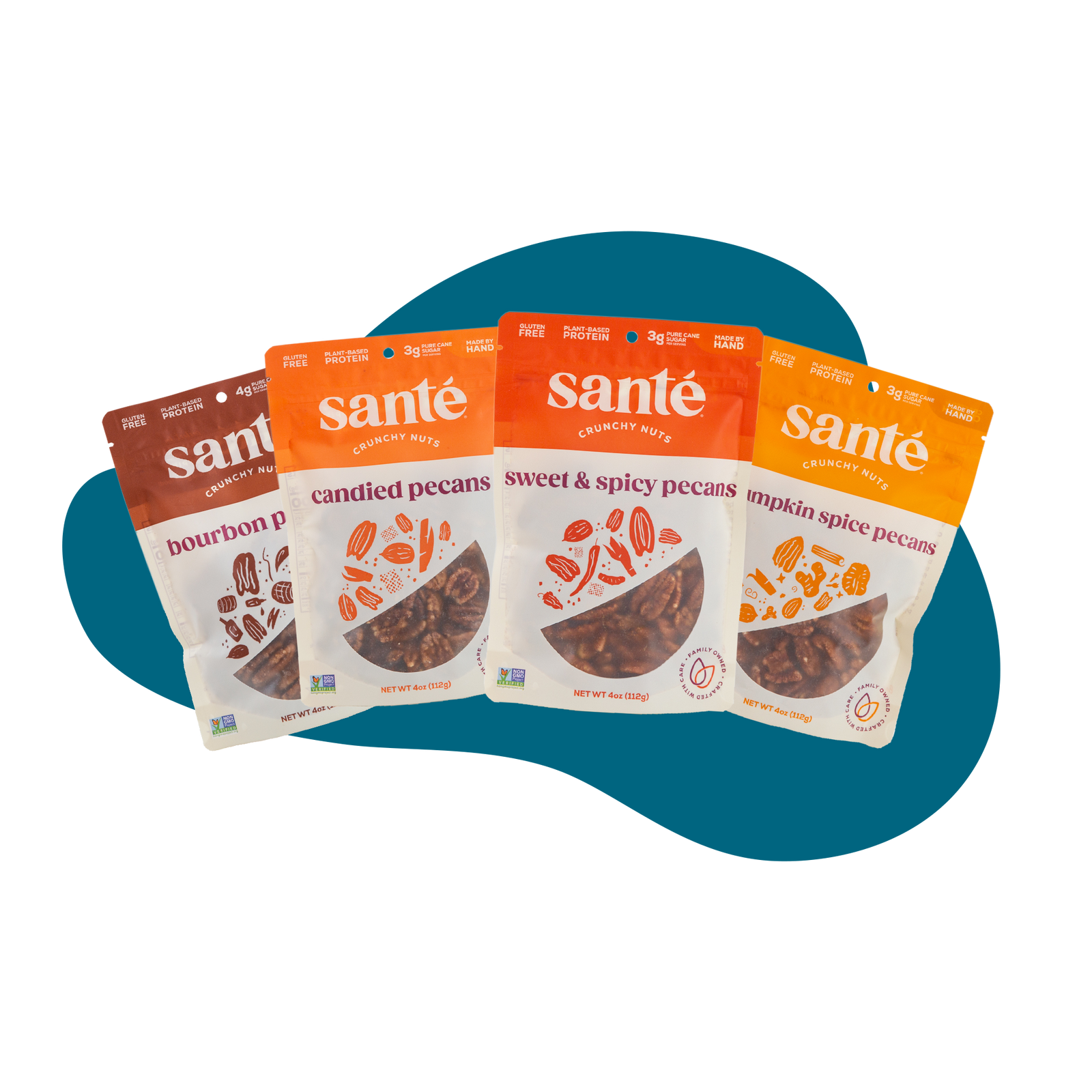 Santé Nuts Pecan Flavors