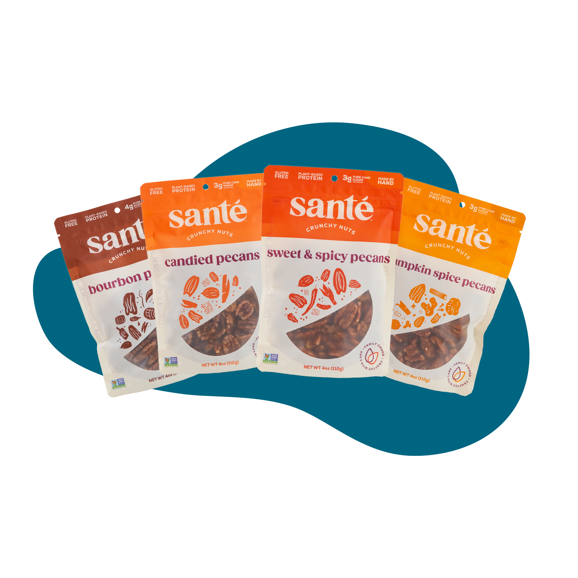 Santé Nuts Pecan Flavors