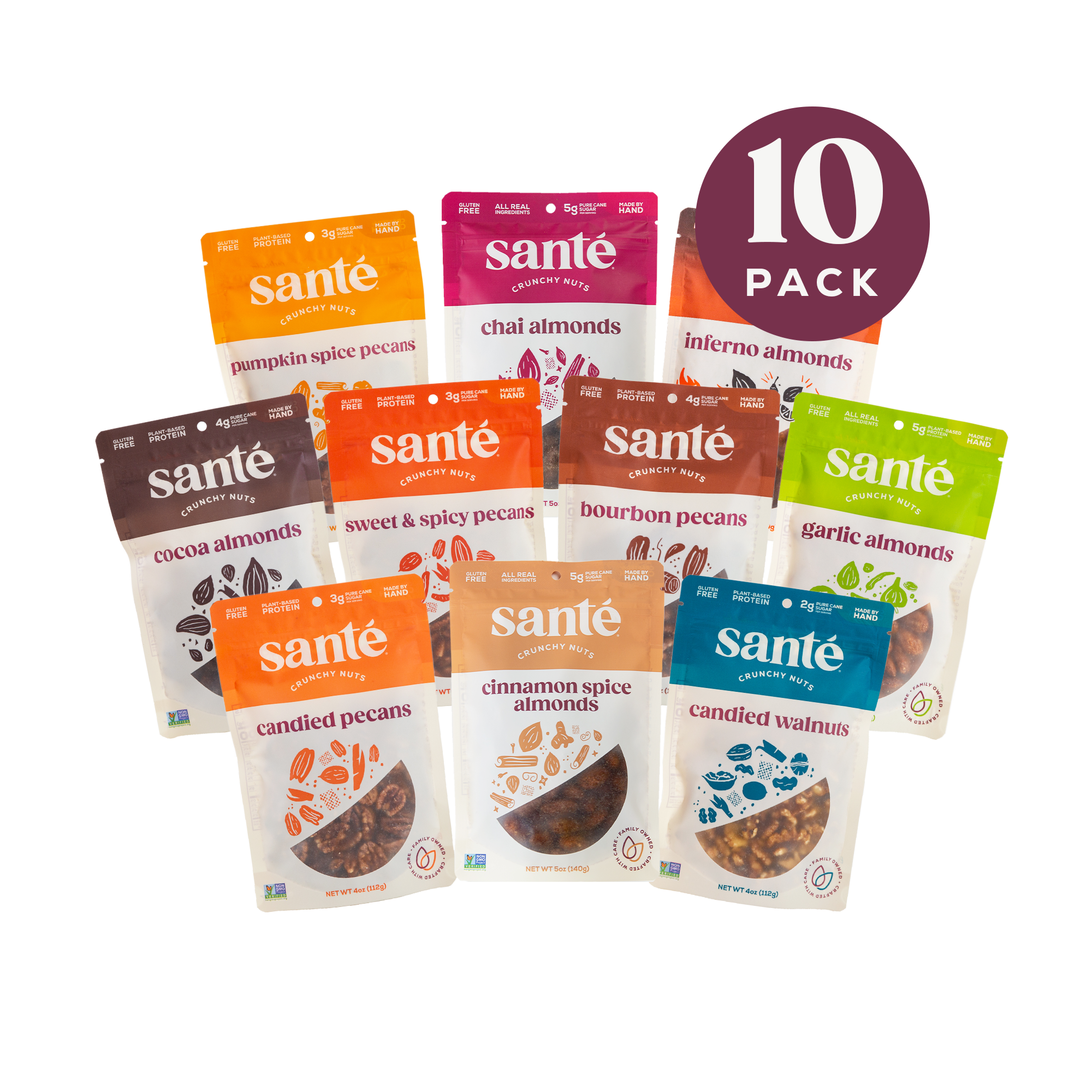 Santé Nuts | Santé Sampler Variety Pack