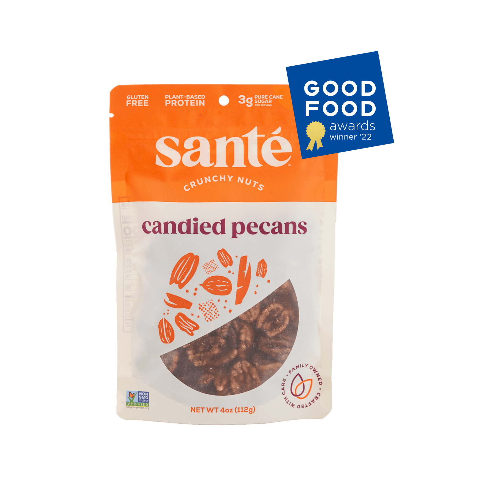 Santé Nuts | Candied Pecans