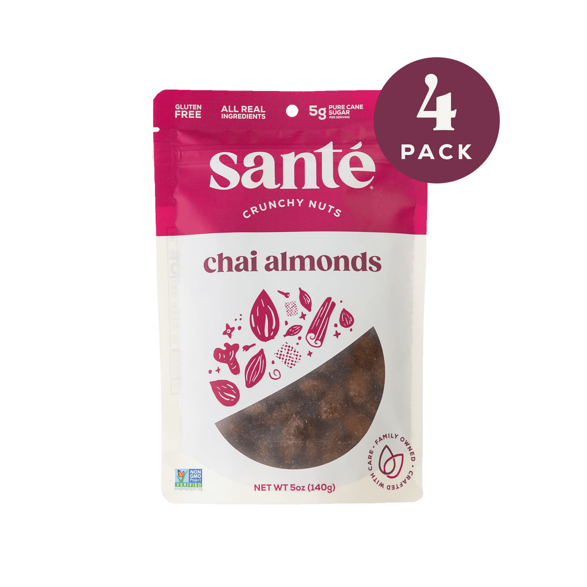 Chai Almonds