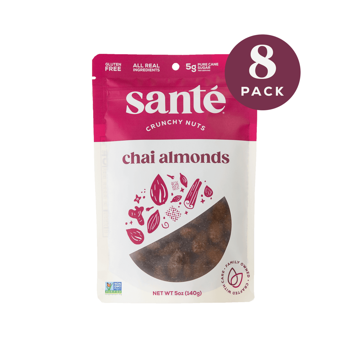 Chai Almonds