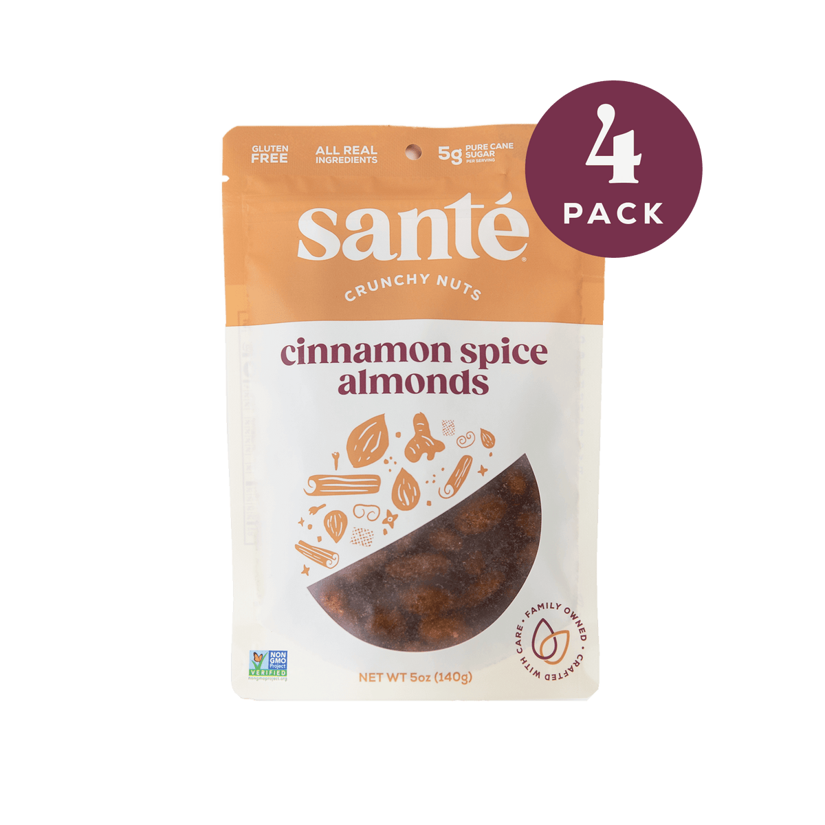Cinnamon Spice Almonds