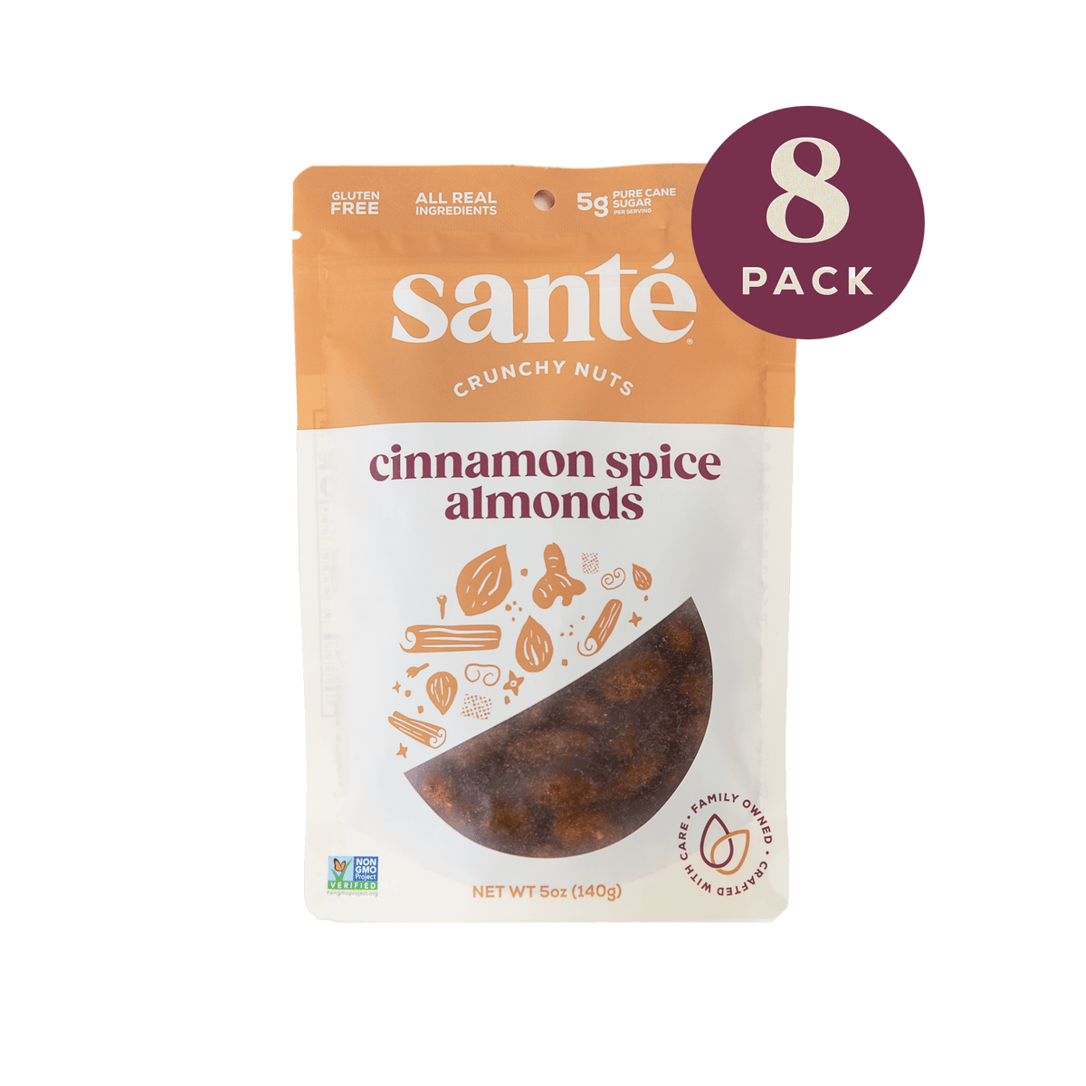 Cinnamon Spice Almonds