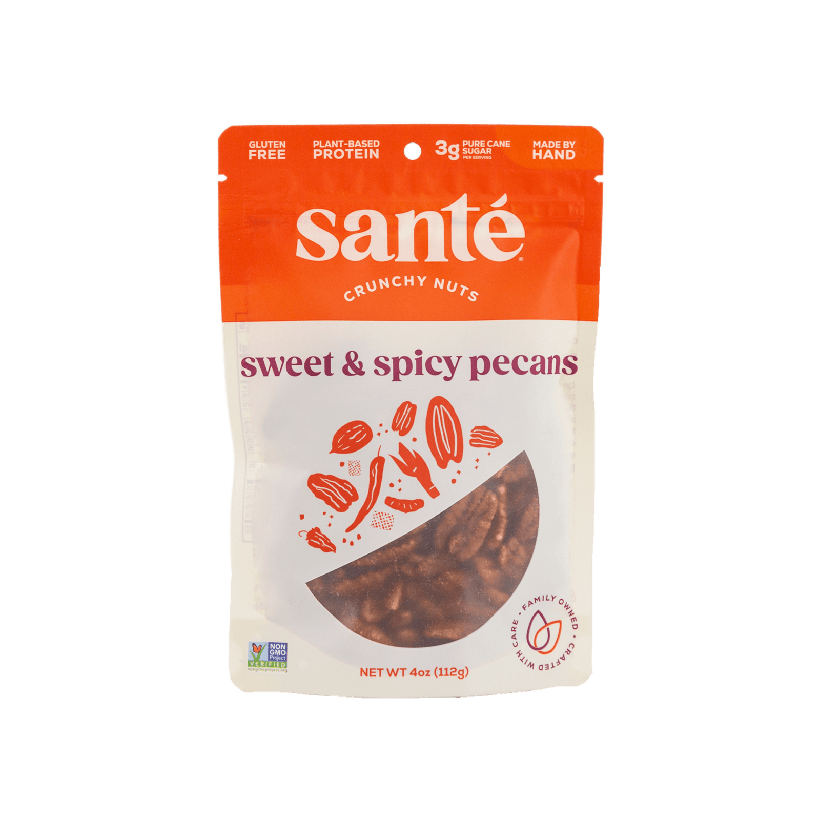 Santé Nuts | Sweet Spicy Pecans